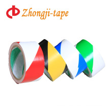 Two-tone stripe adhesive pvc tape